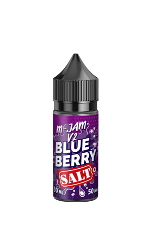 Солевая жидкость M JAM V2 Blueberry (Flavorlab), 30 мл, 50мг/5% - М ДЖЭМ Черника (Флаворлаб)