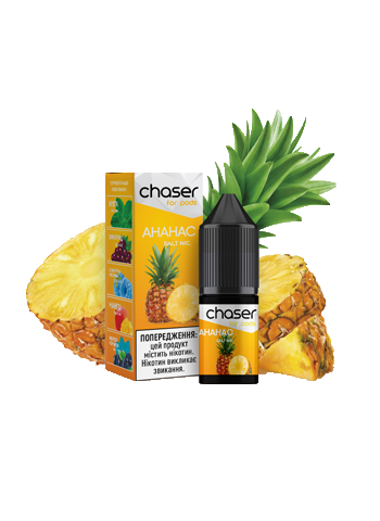 Солевая жидкость Chaser for Pod Pineapple (Чейзер Ананас), 10 мл, 6%/60мг