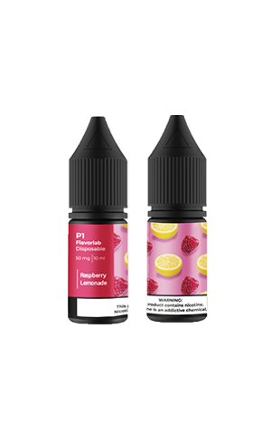 Солевая жидкость Flavorlab P1 Raspberry Lemonade 10 мл 50мг/5% - Флаворлаб П1 Малиновый лимонад