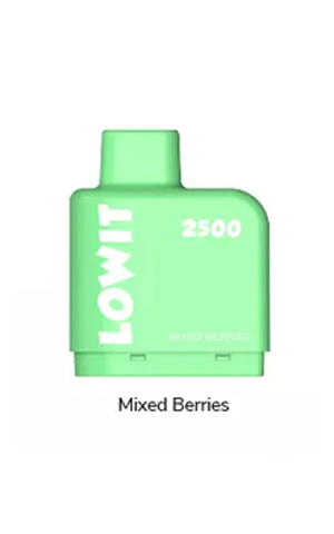 Заправленный картридж ELF BAR LOWIT 2500 Mixed Berries (Ягодный Микс)