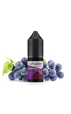 Солевая жидкость Chaser for Pod Grape Plus (Чейзер Виноград Плюс), 15 мл, 3%/30мг