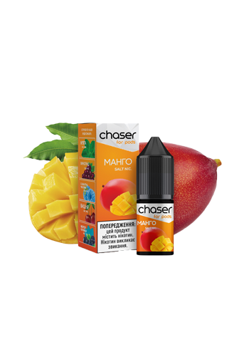 Солевая жидкость Chaser for Pod Mango (Чейзер Манго), 10 мл, 6%/60мг