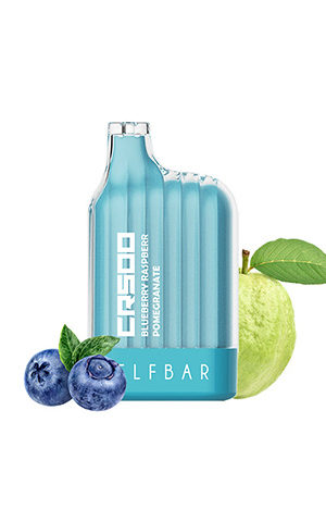 Elf Bar CR5000 Disposable Pod 5000 puffs [5%] Blueberry Raspberry Pomegranate