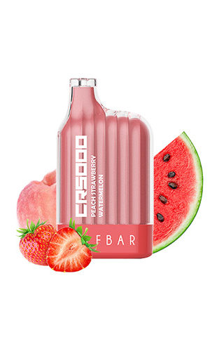 Elf Bar CR5000 Disposable Pod 5000 puffs [5%] Peach Strawberry Watermelon