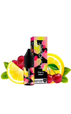 Chaser LUX Cherry Lemon (Чейзер Люкс Вишня Лимон), 11 мл, 6,5%/65мг