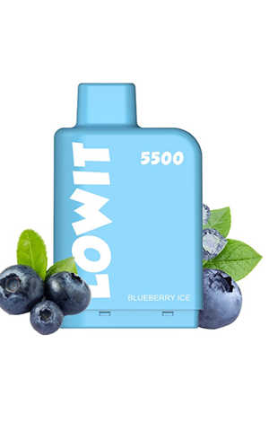 ELF BAR LOWIT 5500 Blueberry Ice (Черника со Льдом)