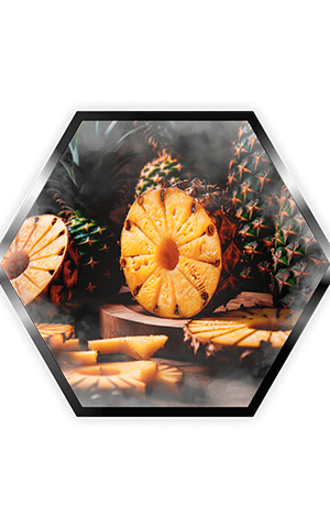 Табак для кальяна Palladium Sour Pineapple (Паладиум Кислаый Ананас 125 грамм)
