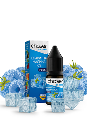 Солевая жидкость Chaser for Pod Blue Raspberry Ice (Чейзер Голубая Малина Айс)