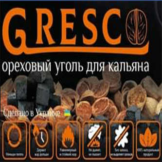 Вугілля для кальяну GRESCO (Греско) 1кг Сегмент - купити в Україні.