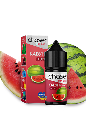 Солевая жидкость Chaser for Pod Watermelon (Чейзер Арбуз), 30 мл, 5%/50мг
