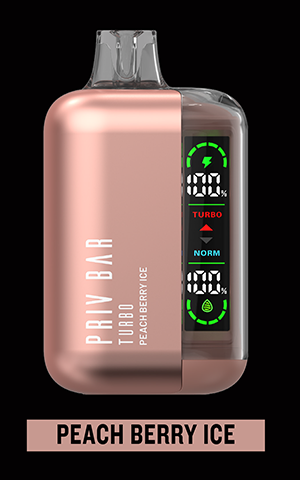 Priv Bar - Peach berry ice