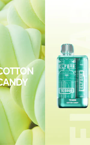 Elf Bar TE5000 Disposable Pod 5000 puffs [5%] Cotton Candy