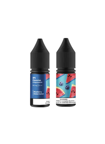 Солевая жидкость Flavorlab P1 Blueberry Watermelon 10 мл 50мг/5% - Флаворлаб П1 Черника Арбуз