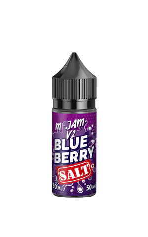 Солевая жидкость M JAM V2 Blueberry (Flavorlab), 30 мл, 50мг/5% - М ДЖЭМ Черника (Флаворлаб)