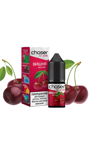 Солевая жидкость Chaser for Pod Cherry (Чейзер Вишня), 10 мл, 6%/60мг