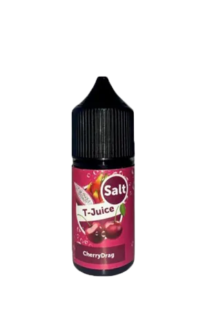 Заправка для ПОД систем T-juice Cherry Drag (Flavorlab), 30 мл, 50мг/5% - Ти-Джус Вишня Драгонфрут