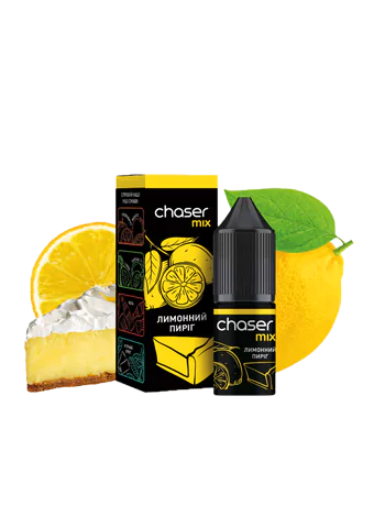 Солевая жидкость Chaser for Pod Lemon Cake (Чейзер Лимонный Пирог), 10 мл, 6%/60мг