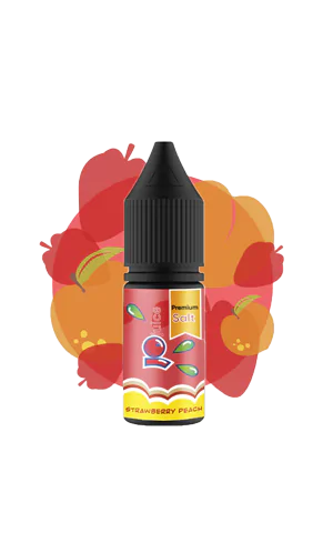 Жидкость на солевом никотине JoJuice Strawberry Peach (Flavorlab), 10 мл, 6%/60мг - ДжоДжус Клубника Персик