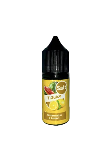 Заправка для ПОД систем T-juice Watermelon Lemon (Flavorlab), 30 мл, 50мг/5% - Ти-Джус Арбуз Лимон
