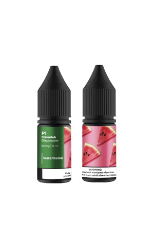 Солевая жидкость Flavorlab P1 Watermelon 10 мл 50мг/5% - Флаворлаб П1 Арбуз