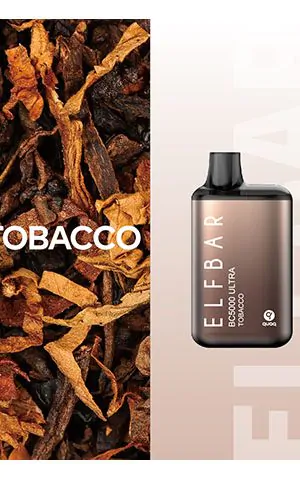 Elf Bar BC5000 Ultra Disposable Pod 5000 puffs [5%] Tobacco - одноразовая перезаряжаемая ПОД система Эльф Бар Табак