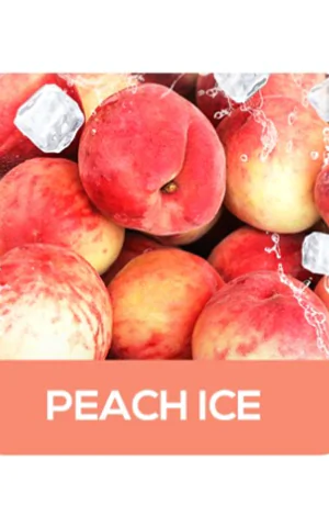 AIRIS Lux P5000 puffs [5%] Peach Ice - одноразовая перезаряжаемая ПОД система Аирис П5000 Люкс Айс Персик
