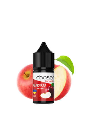 Солевая жидкость Chaser Apple (Чейзер Яблоко), 30 мл, 3%/30мг