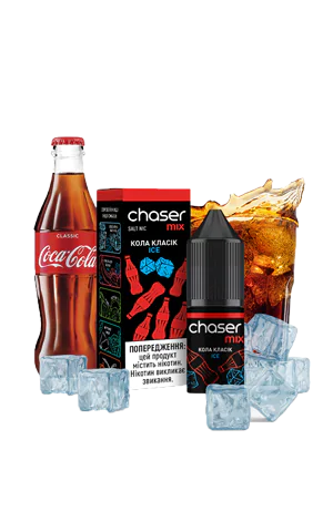 Солевая жидкость Chaser for Pod Cola Ice (Чейзер Кола Айс), 10 мл, 5%/50мг