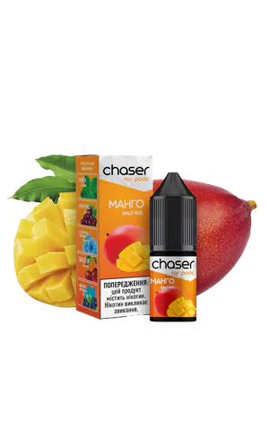 Солевая жидкость Chaser for Pod Mango (Чейзер Манго), 10 мл, 6%/60мг