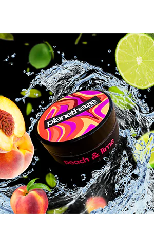 Табак PlanetHaze Peach&Lime (ПланетХейз Пресик с Лимоном) 100 грамм