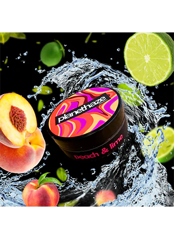 Табак PlanetHaze Peach&Lime (ПланетХейз Пресик с Лимоном) 100 грамм