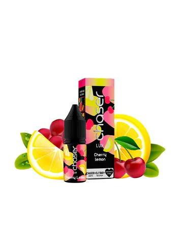 Chaser LUX Cherry Lemon (Чейзер Люкс Вишня Лимон), 11 мл, 6,5%/65мг Chaser LUX Cherry Lemon (Чейзер Люкс Вишня Лимон), 11 мл, 6,5%/65мг