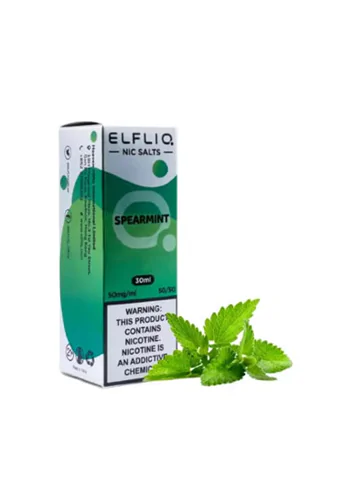 Солевая жидкость Elf Bar ELFLIQ Spearmint (Эльф Бар Перечная Мята) 30 мл, 5%/50мг