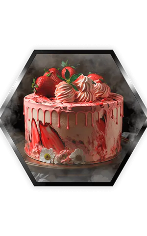 Табак для кальяна Palladium Strawberry Desert Sweet (Паладиум Клубничный Десерт 125 грамм)