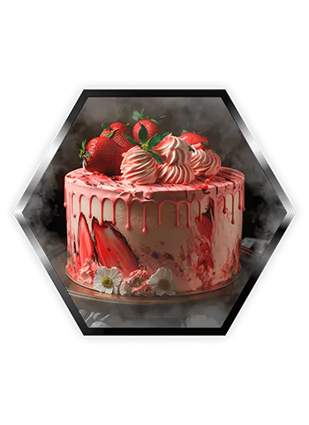 Табак для кальяна Palladium Strawberry Desert Sweet (Паладиум Клубничный Десерт 125 грамм)