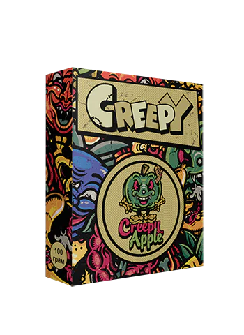 Табак для кальяна CreepY Apple (Криппи Яблоко) 100 грамм