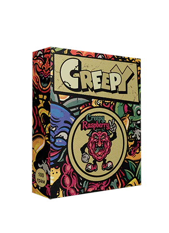 Табак для кальяна CreepY Raspberry (Криппи Малина) 100 грамм