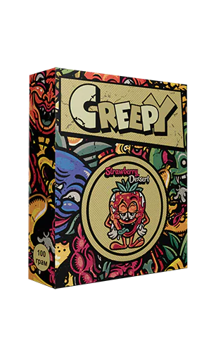 Табак для кальяна CreepY Strawberry Desert (Криппи Клубничный Десерт) 100 грамм