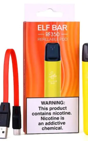 Pod система Elf Bar RF350 Refillable Pod Starter Kit 350 mAh Yellow