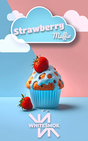 Whitesmok Strawberry Muffin - Вайтсмок Клубничный Маффин