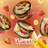 Табак для кальяна YUMMY Banana Strawberry (Ямми Банан и Клубника)
