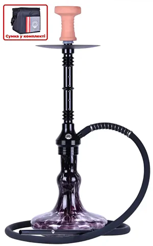 Кальян YAHYA S200 (Яхья S200 Чёрный, Нержа+Аллюминий)