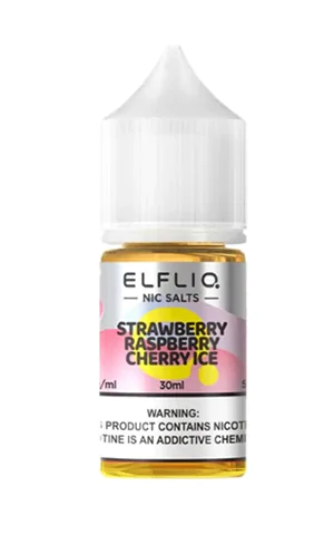 elfliq-30ml-strawberry raspberry cherry ice