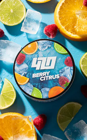 Табак 420 Frost Line Berry Citrus (Малина, Апельсин, Лайм)